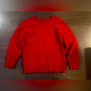 Crimson Angora Sweater- made in Canada